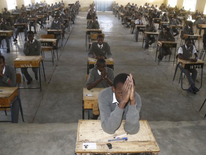 Drama as KCSE candidate flees from exam room