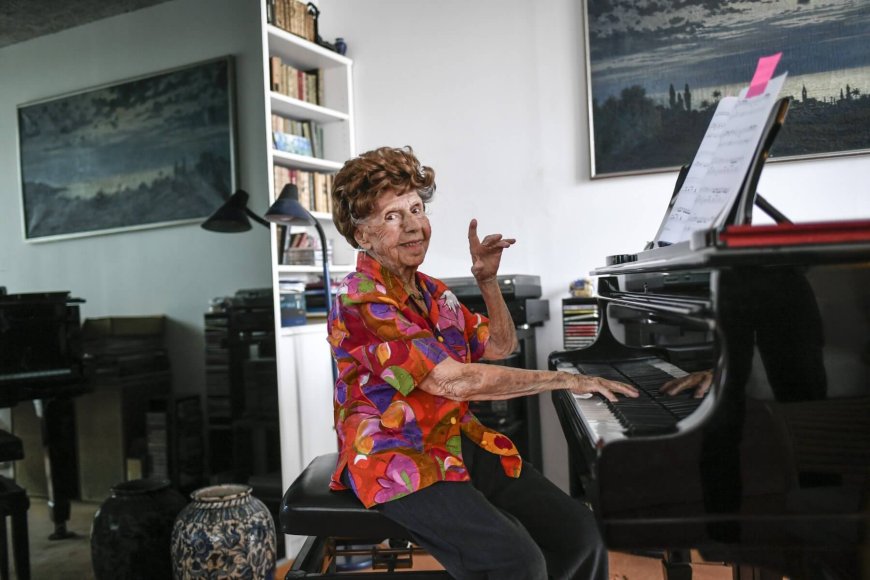 The pianist who's been playing for more than 100 years