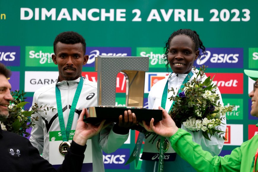 Ethiopia's Ayana denies favourite Adola in Paris Marathon