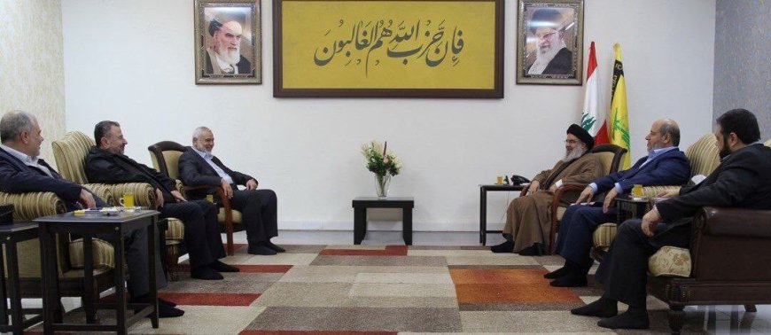 Hezbollah, Hamas chiefs meet in Beirut: statement