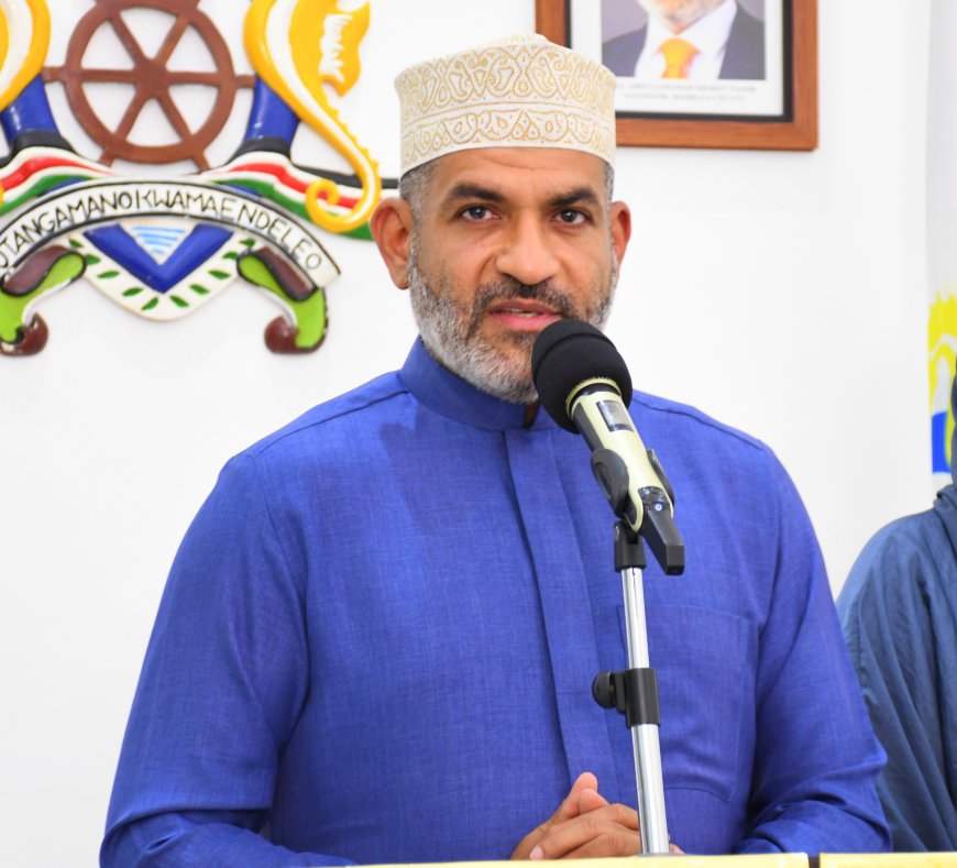 Governor promises to end water shortage in Mombasa