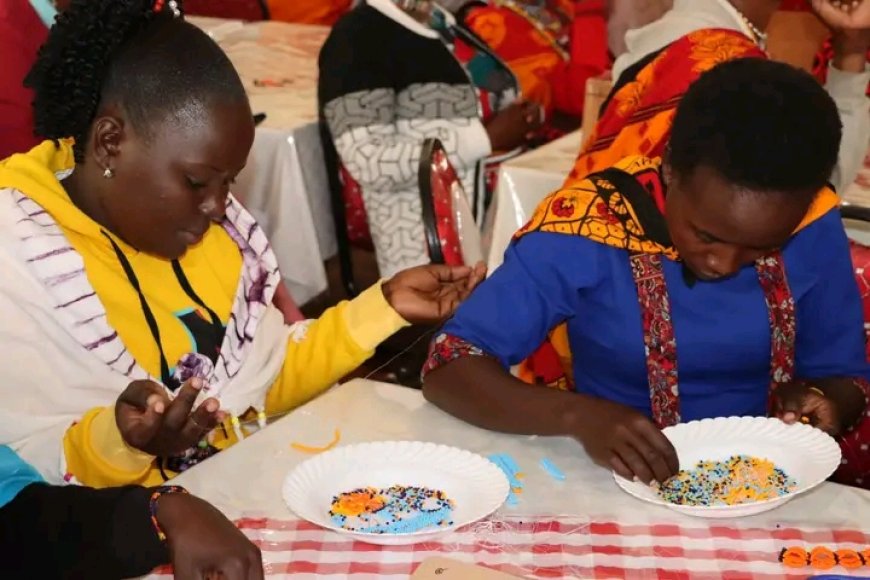 Women Trained on Beadwork Commercialization