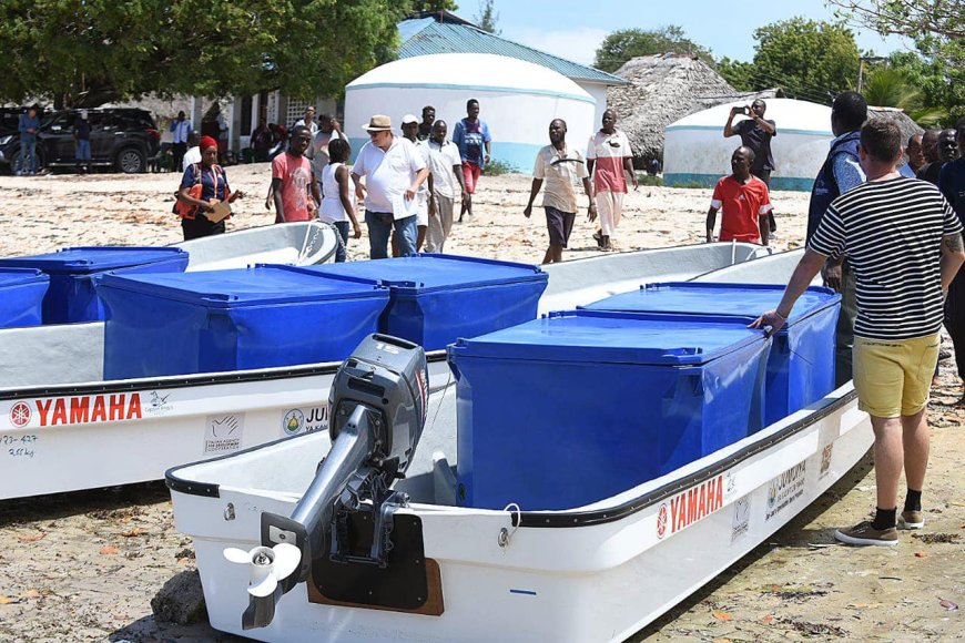 Hundreds of Fishermen to benefit from 6 modern boats donated by Go Blue Project