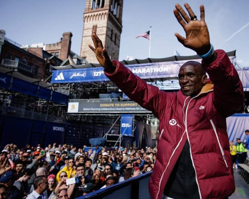 Kipchoge: Big day as legend makes Boston Marathon debut