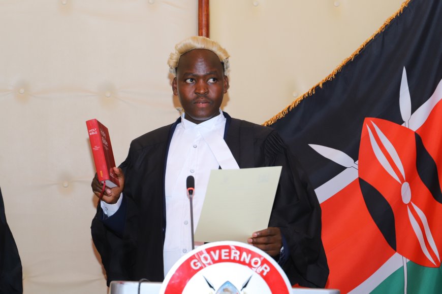 First Narok County Attorney takes oath of office