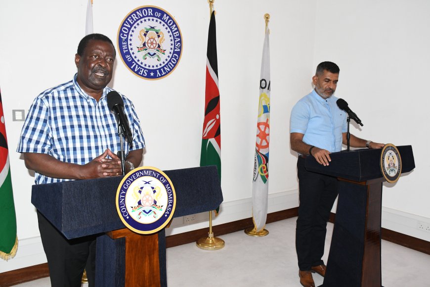 Mudavadi affirms the Government's commitment to resolving the delayed disbursement of funds to county governments