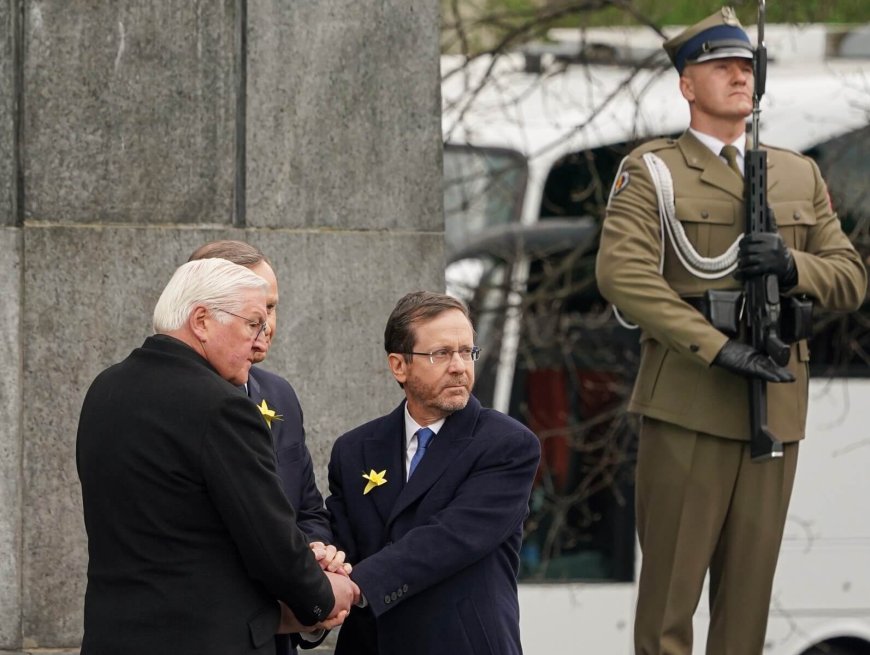 German president asks forgiveness on Warsaw ghetto anniversary