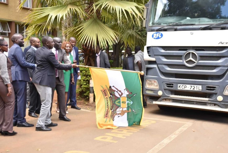 Uasin Gishu County flags off 400 oxygen cylinders to health facilities