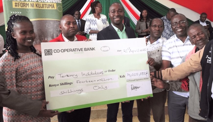 Tertiary Institution Students from Manyatta Constituency Receive Bursaries