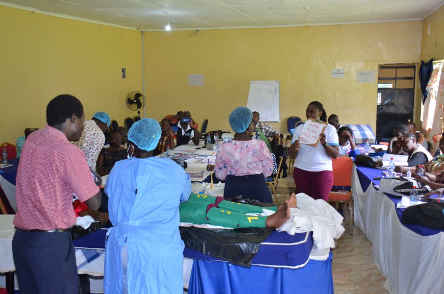 Migori Health workers trained on hemorrhage mentorship