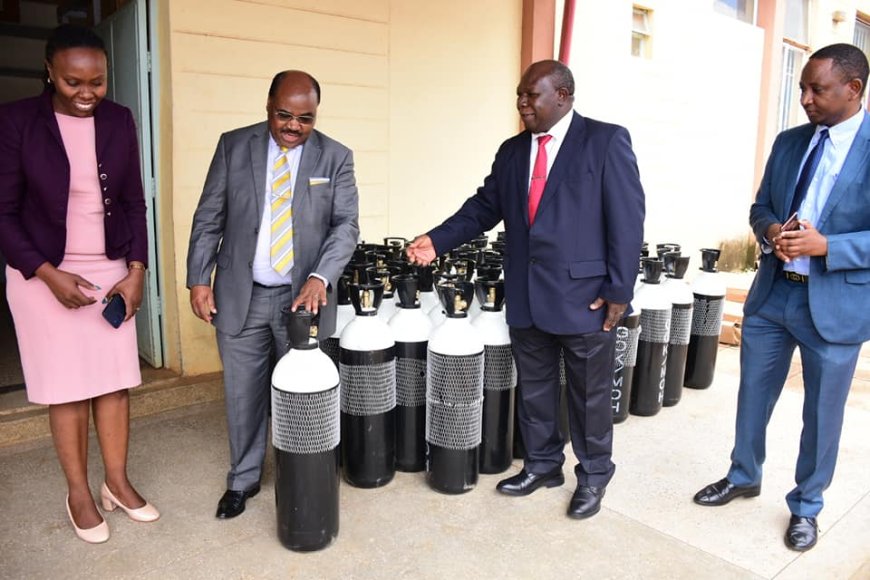 Nyeri hospitals to receive oxygen tanks