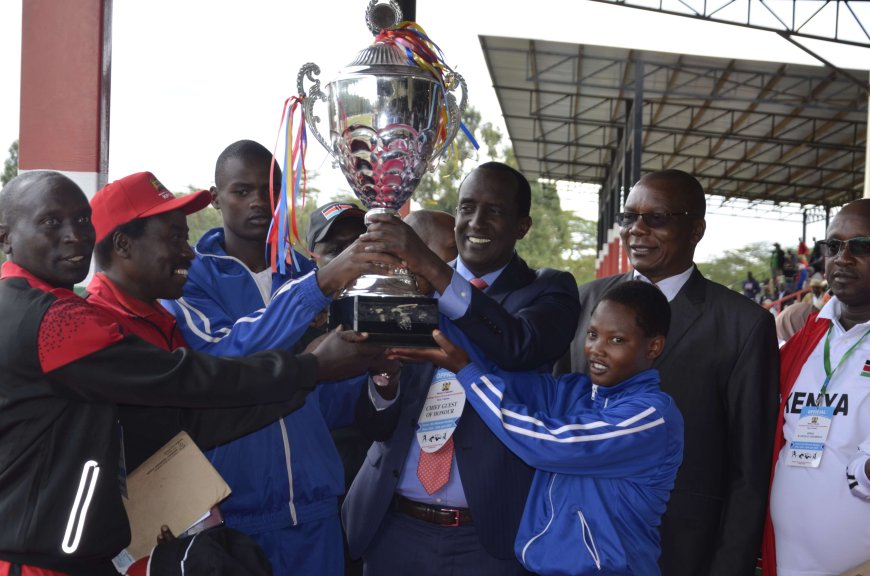 Rift Valley region wins Primary Schools Athletics