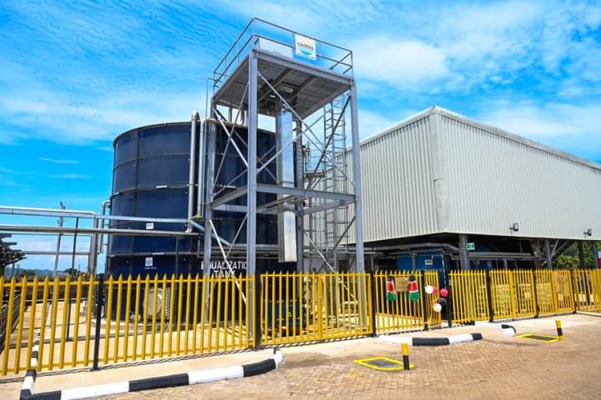 Nyong'o commissions Sh207 million waste water plant