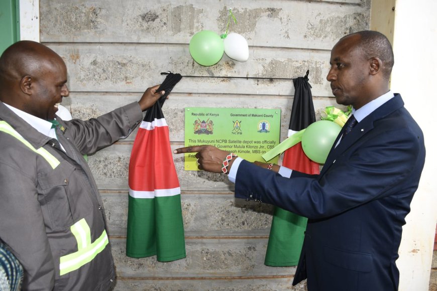 Makueni Governor launches two satellite NCPB depots