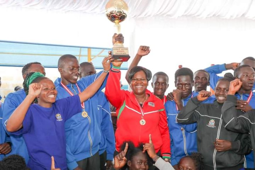 Wanga says her administration will increase funding for sports.