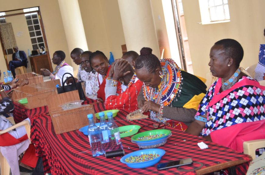 Women Trained on Value Addition Beadwork