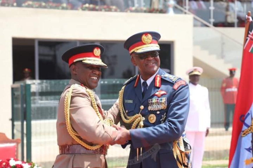 General Kibochi hands over to Francis Ogolla