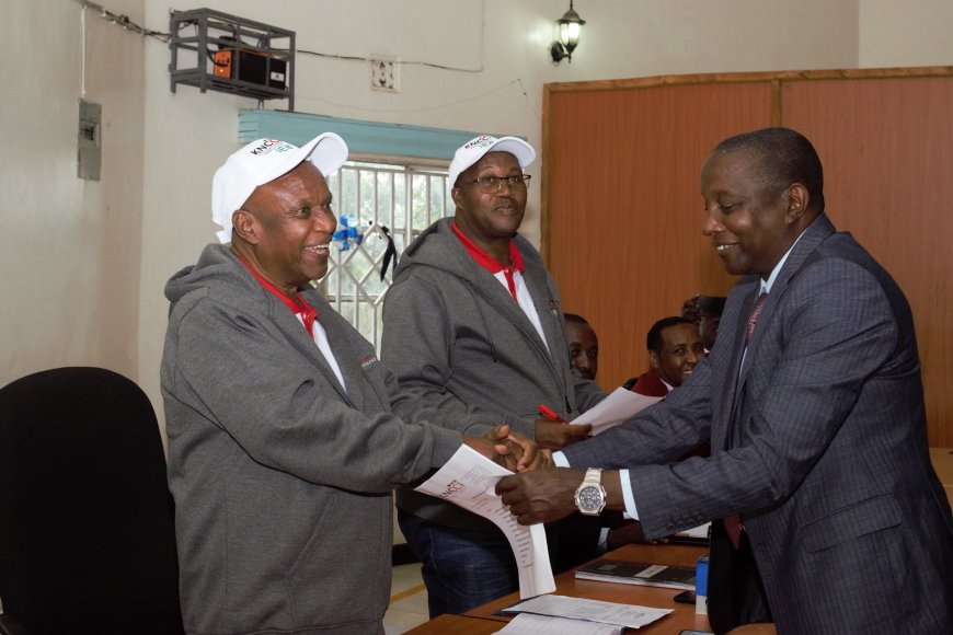 New Narok Chamber of Commerce officials elected in office