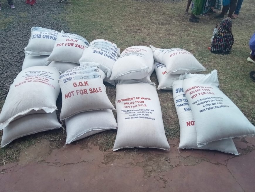 Vulnerable Households in Kajiado Receive Relief Food