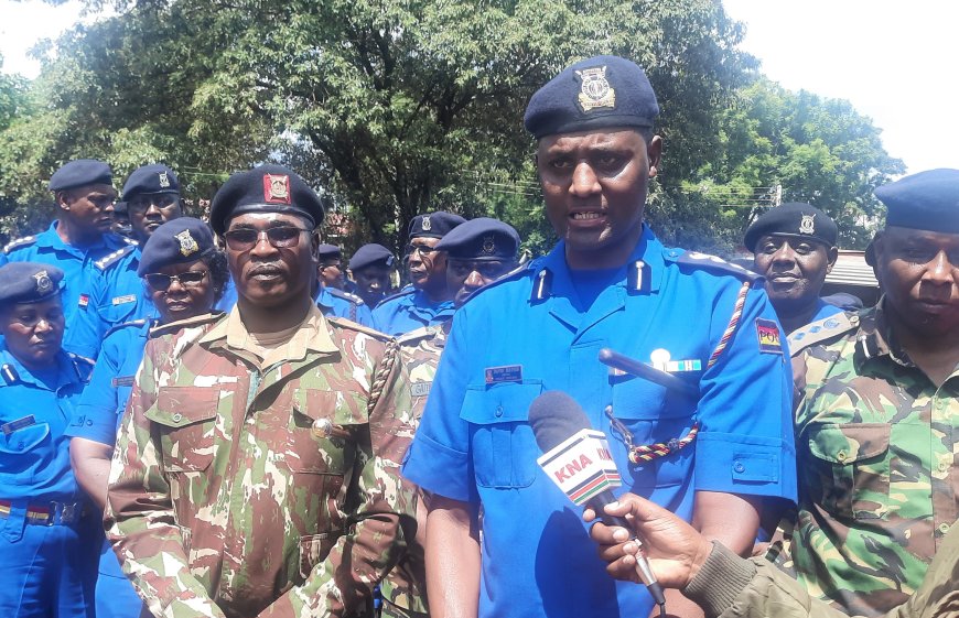 Lead by example, Police officers working in Murang’a told