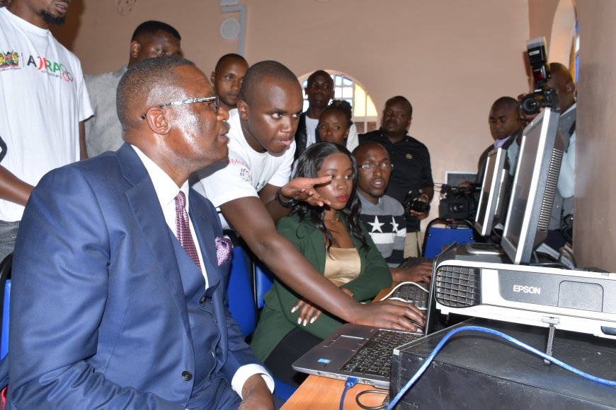 Owalo Commissions ICT hub in Kiambu