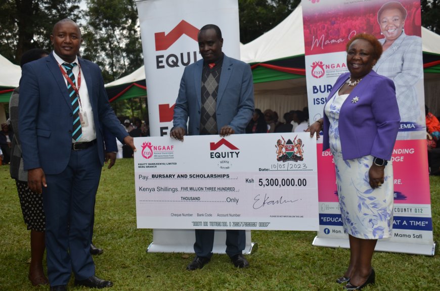 Woman Representative distributes Sh5.3million bursaries to needy students