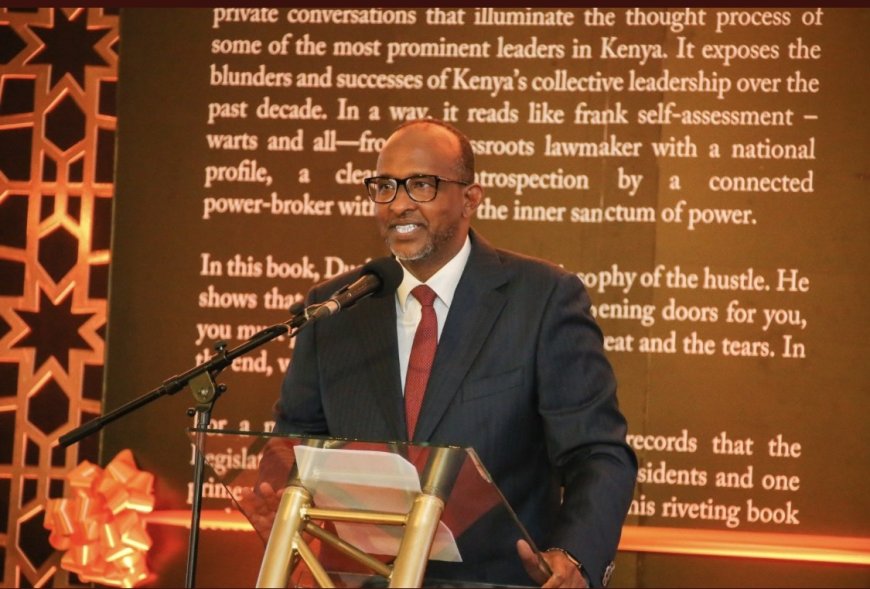 CS Duale puts is political journey ‘For the Record’ during book launch