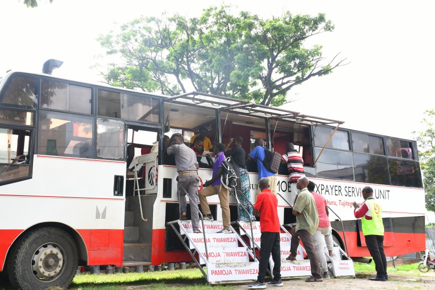 KRA sensitize Mombasa residents to file tax returns