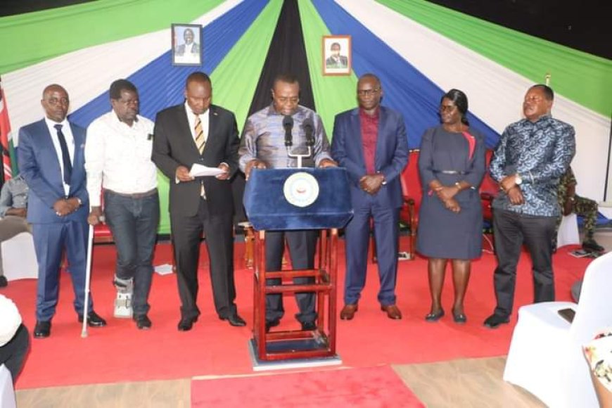 County and National Government join efforts to improve education standards