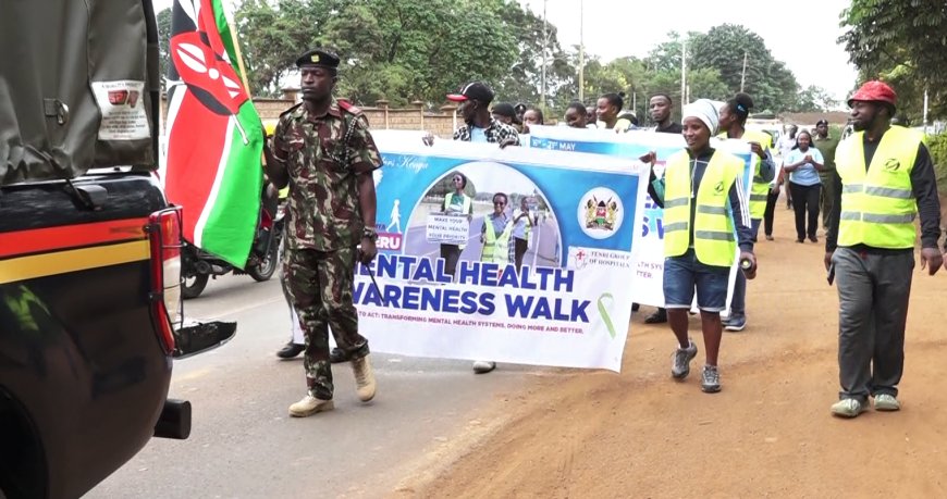 Youth Group Holds Mental Awareness Walk