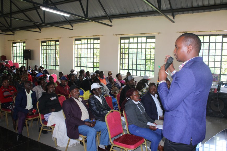 Nyandarua residents table their views on budget