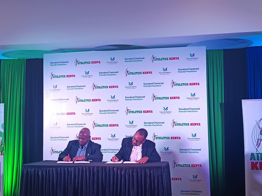 Standard Chartered Bank renews partnership with Athletics Kenya