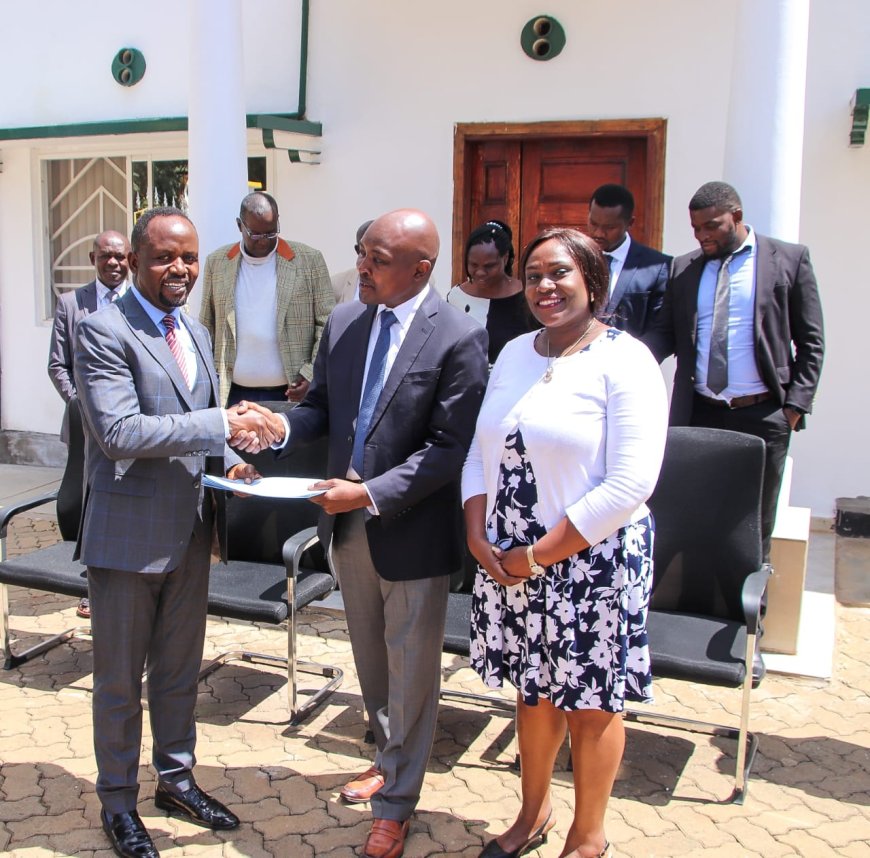 Trans Nzoia and Safaricom Partner in Digitization of County Services