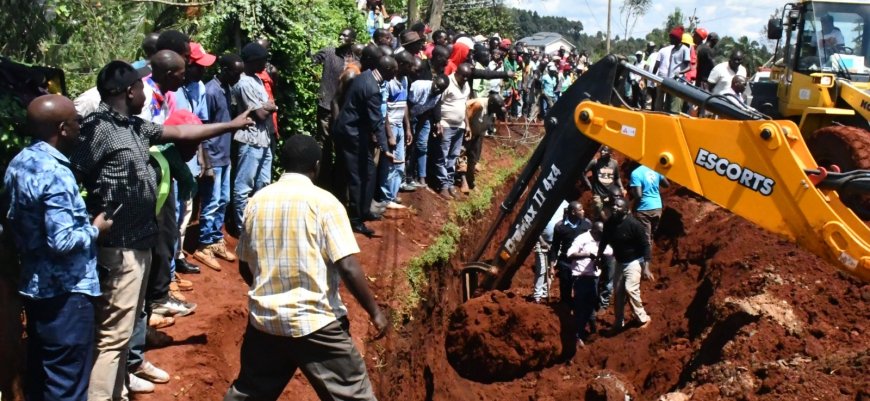 Two people killed after trench collapsed in Kericho