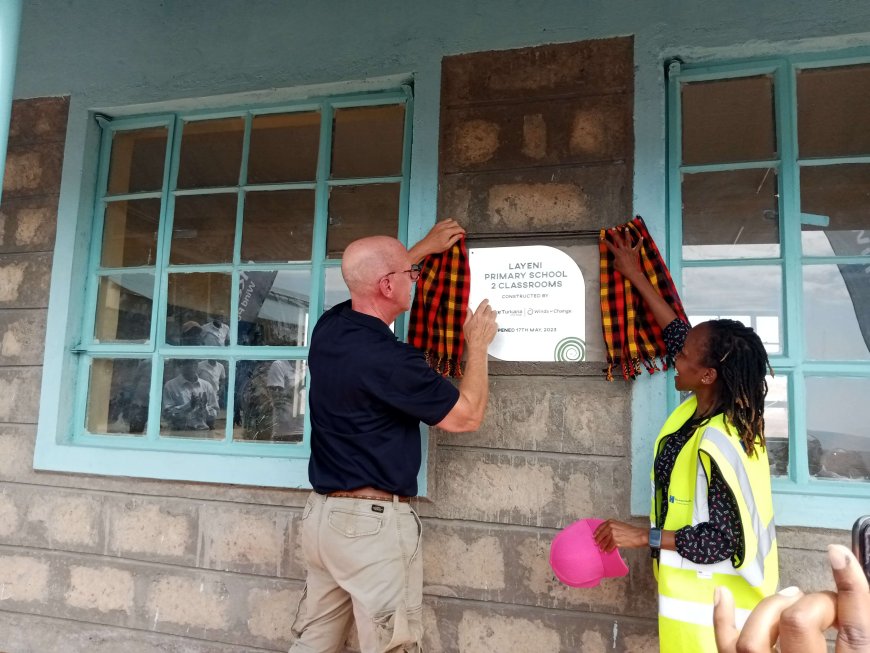 Wind power firm spends Sh 250 million in support of development programmes in Laisamis Constituency