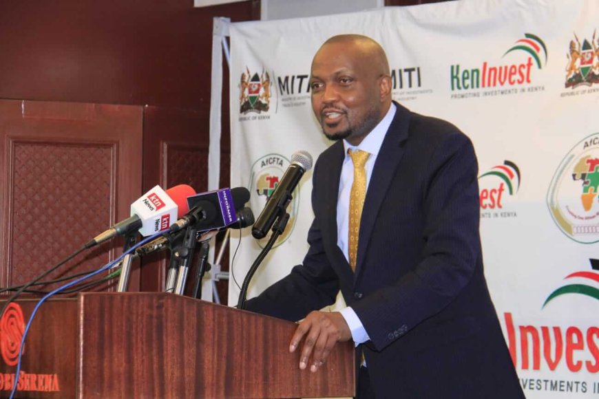 CS Kuria Launches the 3rd Investment Conference KIICO2023