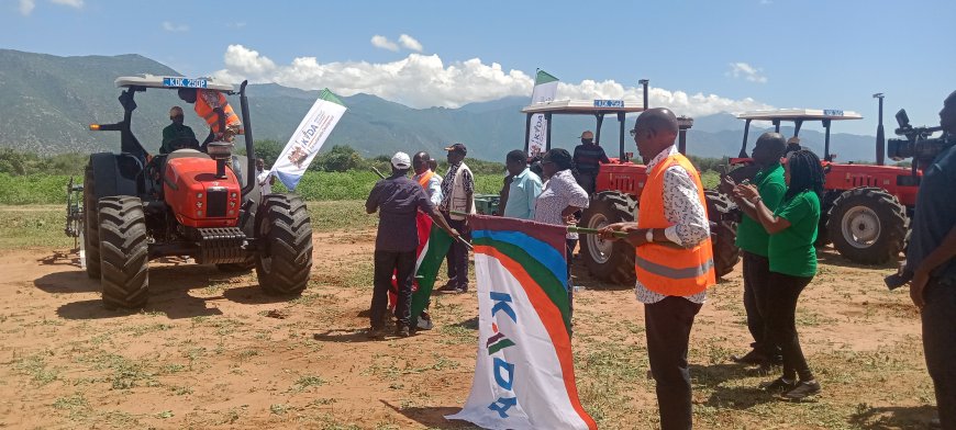 Boost for Weiwei irrigation scheme farmers as KVDA issues farm machinery