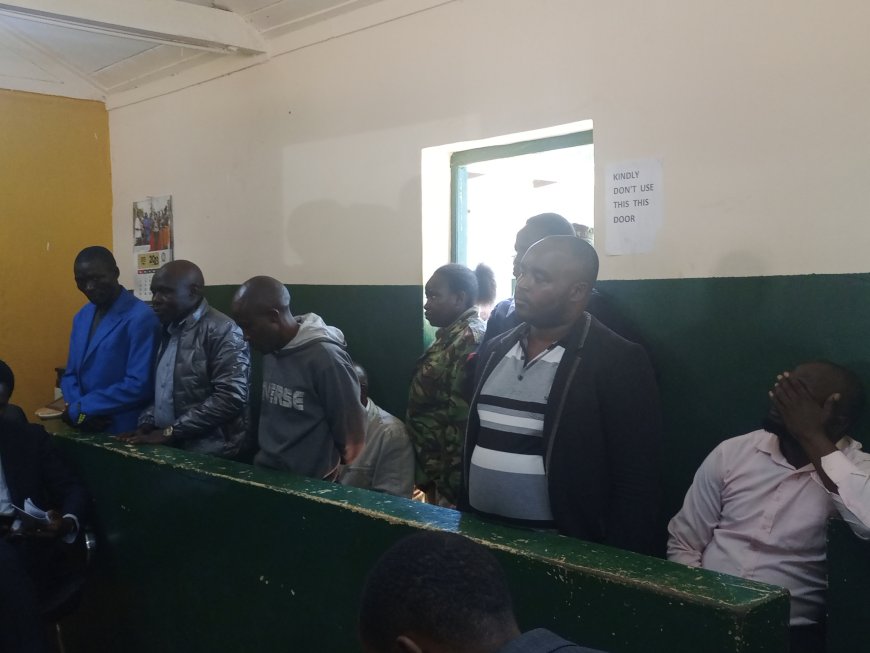 Eight in Ogembo court for assaulting healthcare workers