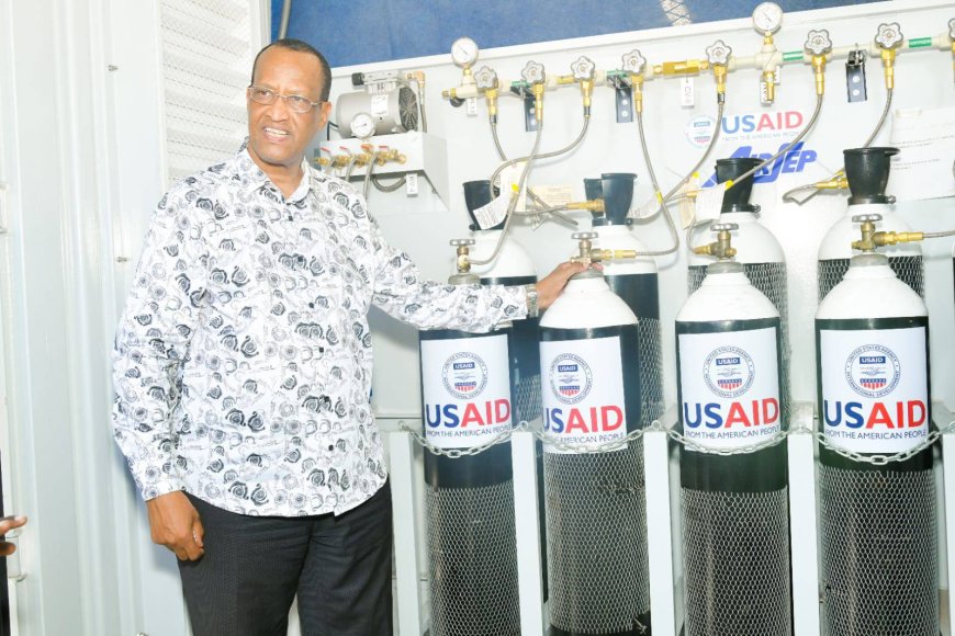 Garissa County launches its first Oxygen processing plant