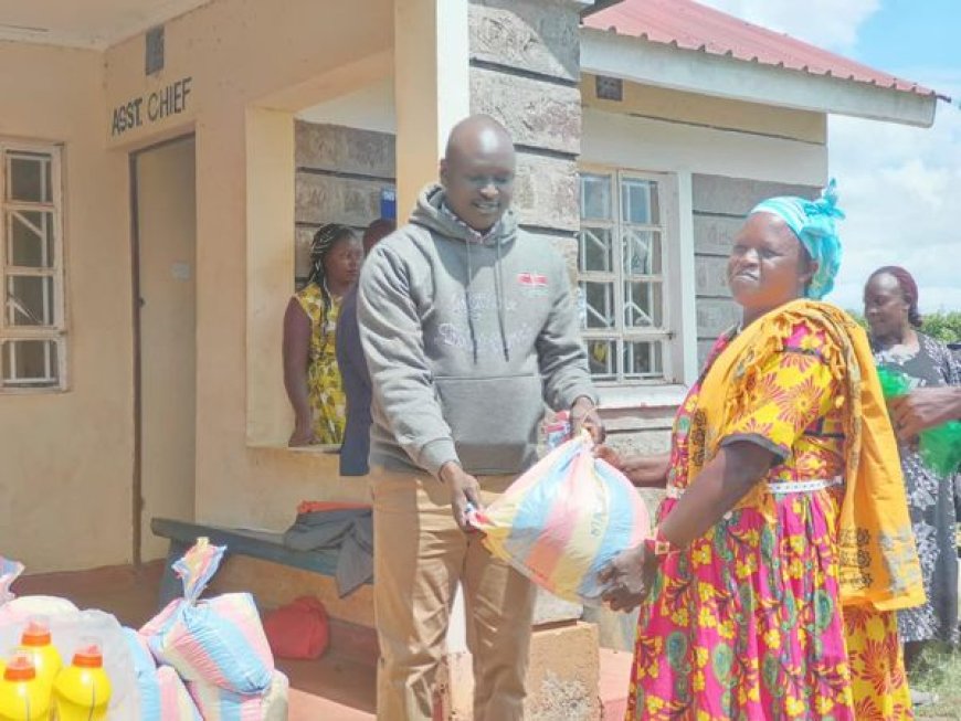 Donations for flooded Village