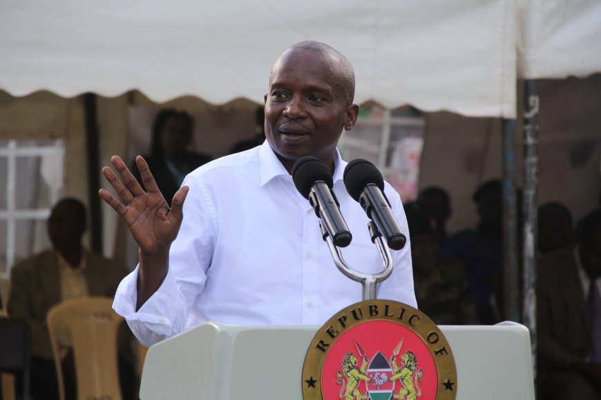 Government to open security roads in Shakahola, Says Prof. Kindiki