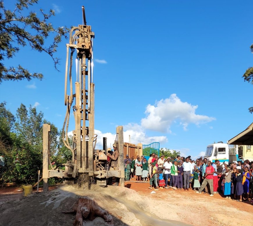 Borehole project under implementation to increase water coverage in Murang’a