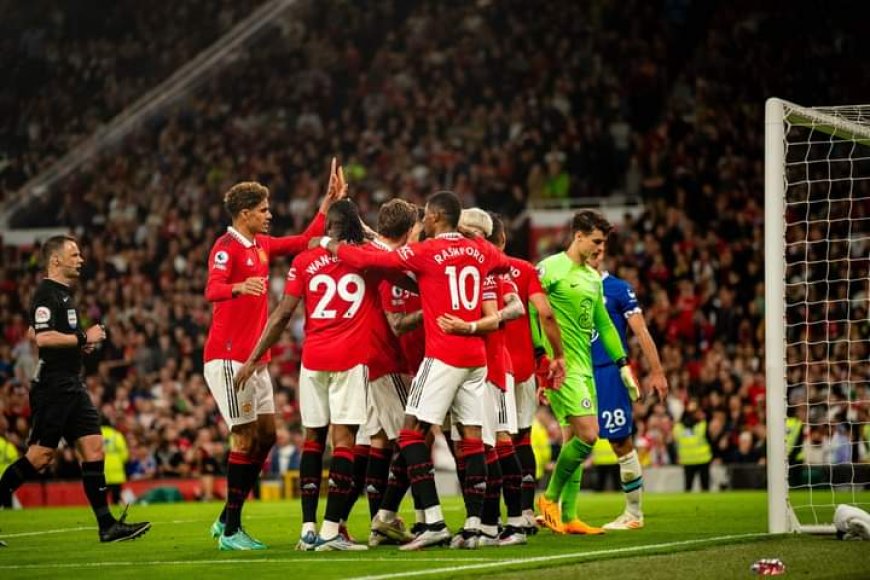 Manchester United thrash Chelsea to secure Champions League football