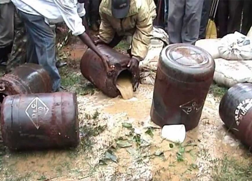 Residents decry illicit brew menace