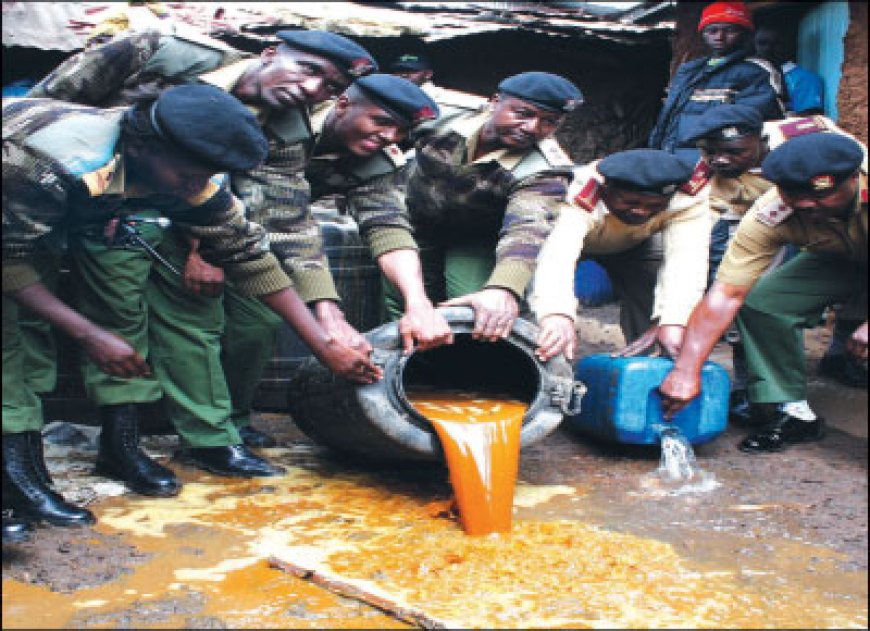 Administrator promises to heighten the fight against illicit brew