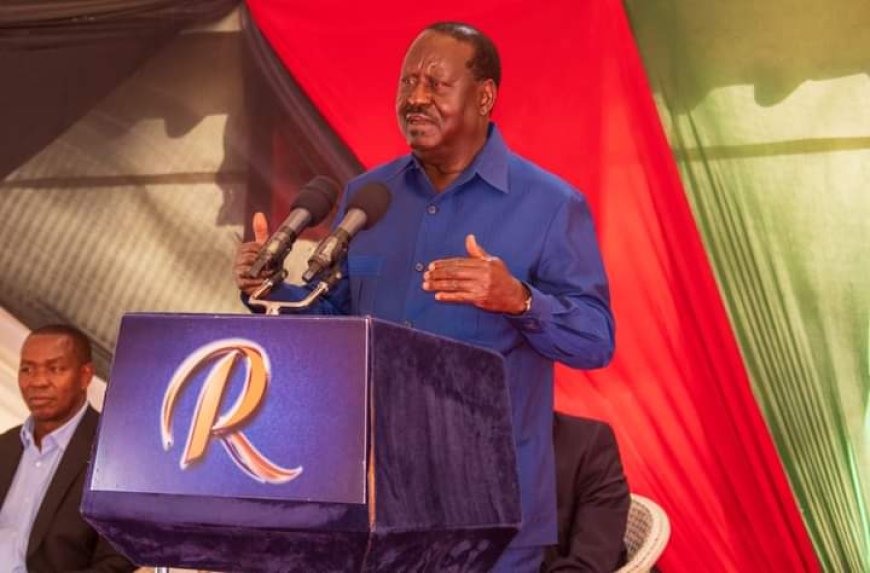 Raila sets date for 'big announcement' on Finance Bill