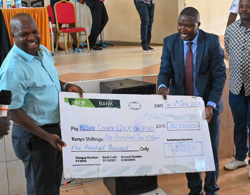 Kisumu disburses Sh.102.5 million bursaries, scholarships