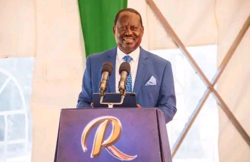 Raila calls on  Kenyans to reject excess taxation