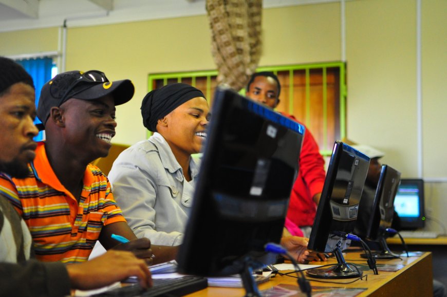 Youth trained for online jobs