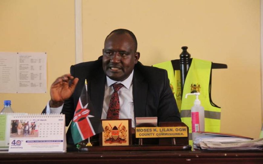 County Commissioner irked by increased teen pregnancies in Homa Bay County.